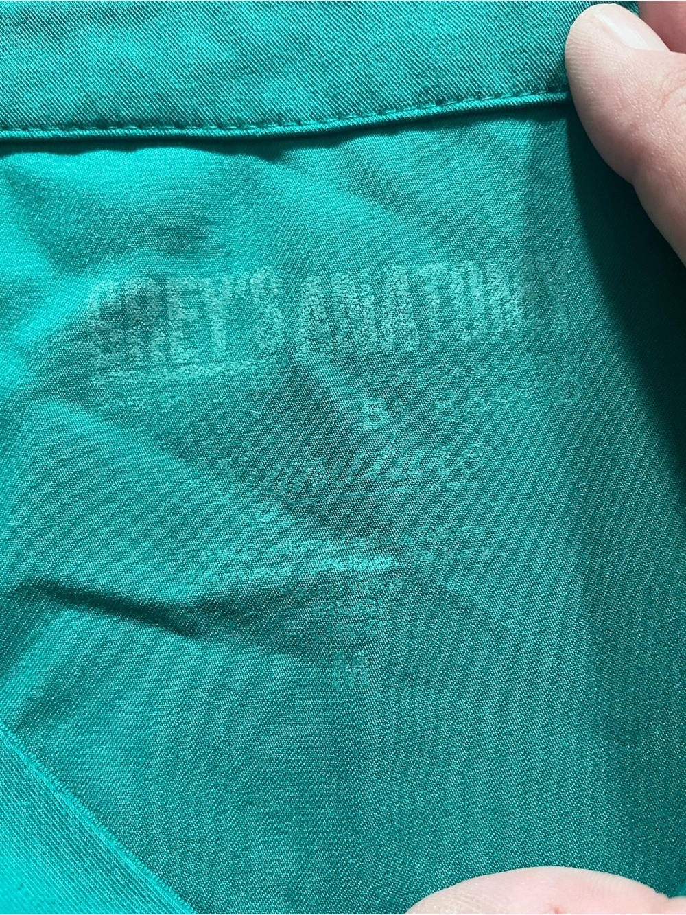 Grey's Anatomy Kids Teal Leggings